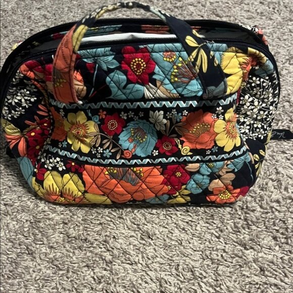 Vera Bradley Multicolor Floral Cosmetic Bag - Picture 2 of 2